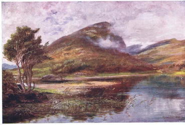 Das Adlernest, Killarney, aus Einblicke in viele Länder: Irland, veröffentlicht von Adams & Charles, 1909